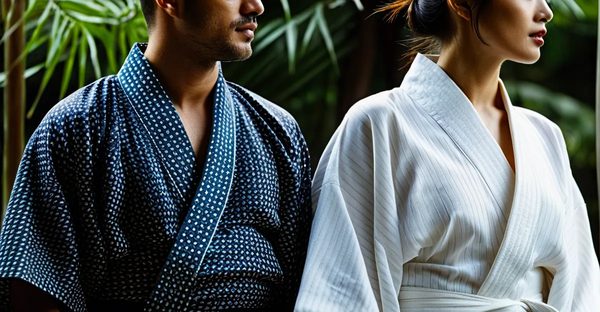 Kimonos femme & homme : élégance et modernité à portée de main